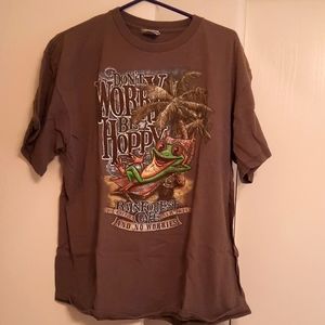 Rainforest Don't Worry He Hoppy XL tshirt